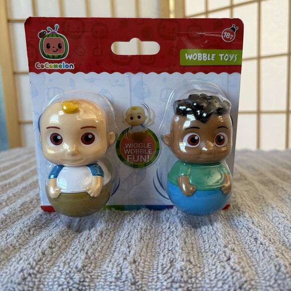 Cocomelon Figures Set - Cocomelon Wobble Toys Brand New Perfect Christmas Gift - Picture 1 of 2